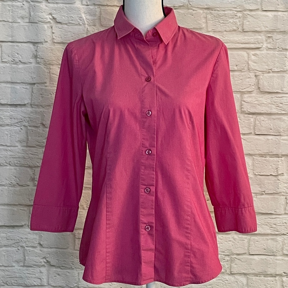 New York & Company Womens Madison Button Down Shirt